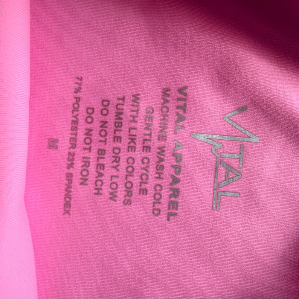 High-Rise Pink Active Bike Shorts - Picture 3 of 5